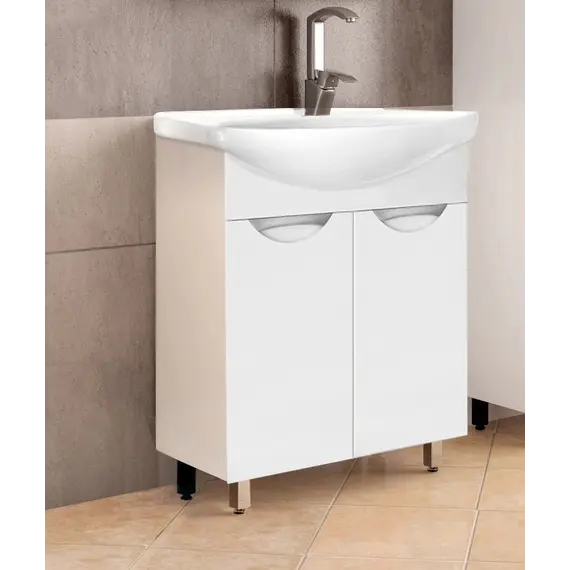 Тумба напольная с раковиной Style Line Жасмин