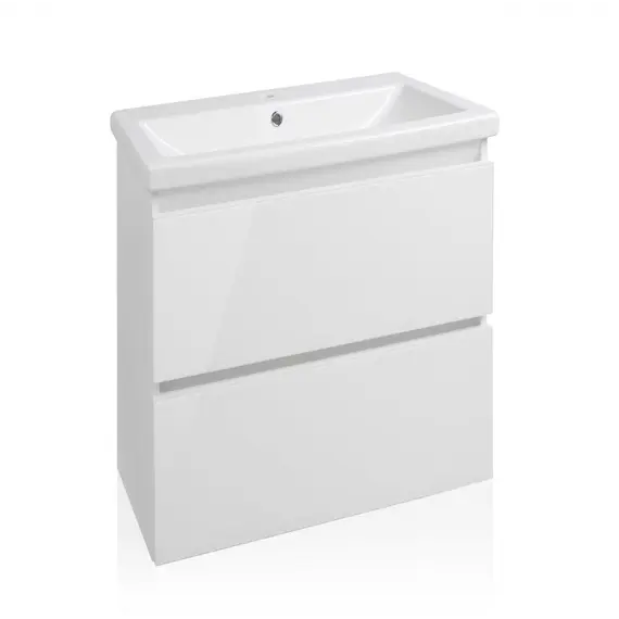 Тумба подвесная с раковиной Style Line Даймонд Люкс Plus