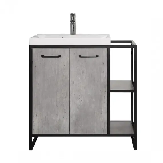 Тумба напольная с раковиной Style Line Лофт 60/80 L/R