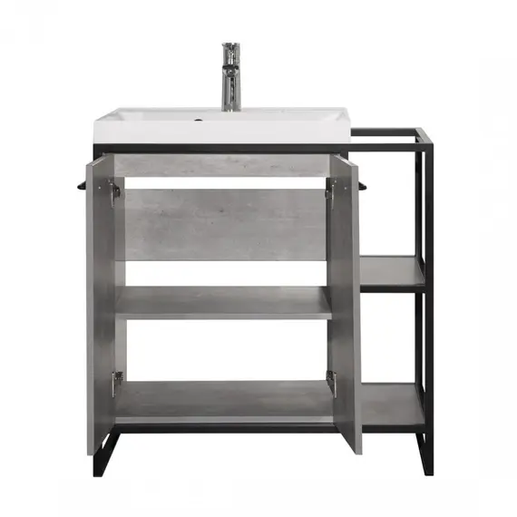 Тумба напольная с раковиной Style Line Лофт 60/80 L/R