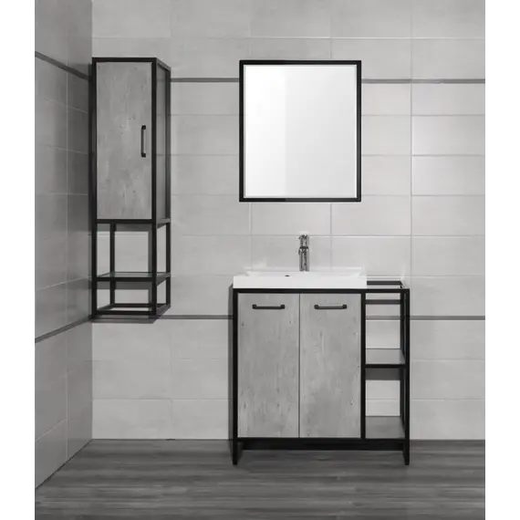 Тумба напольная с раковиной Style Line Лофт 60/80 L/R