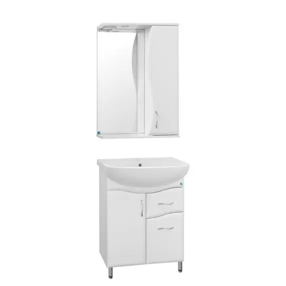 Тумба напольная с раковиной Style Line Эко Волна