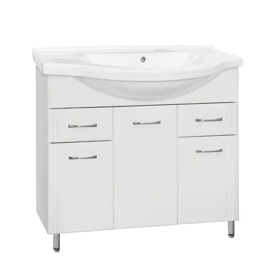 Тумба напольная с раковиной Style Line Эко Волна