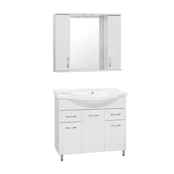 Тумба напольная с раковиной Style Line Эко Волна