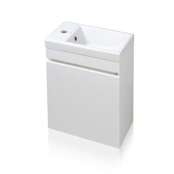 Тумба подвесная с раковиной Style Line Compact Como 40