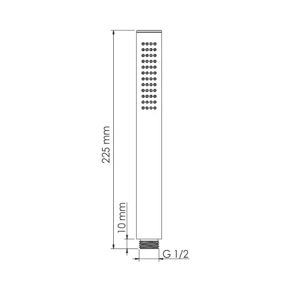 Лейка для душа WasserKRAFT A217
