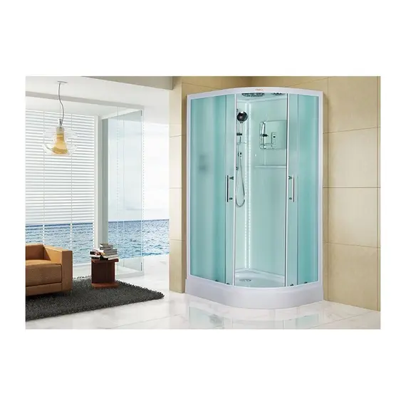 Душевая кабина Esbano ES-L115CR  L/R с крышей и LED освещением 85х115