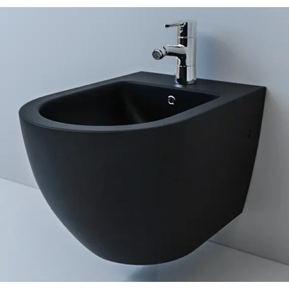 Биде подвесное ESBANO GARCIA черный, 55x37x33 см