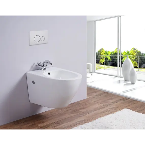 Биде ESBANO LIRIO белый, 48x36,5x31,5 см