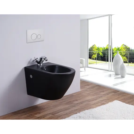 Биде ESBANO LIRIO черный, 48x36,5x31,5 см