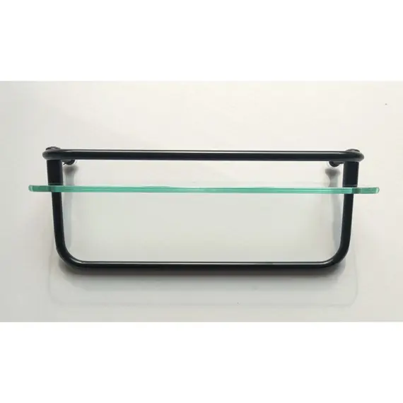 Душевая кабина Frank F400/1 Black 100х100 средний поддон/ прозрачное стекло