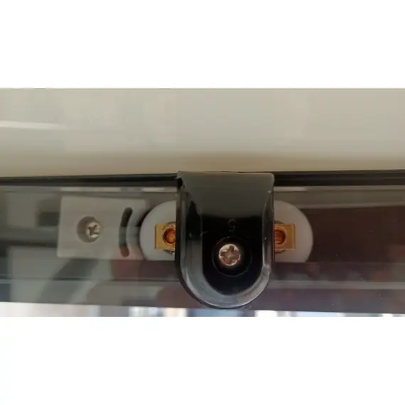 Душевая кабина Frank F400/1 Black 100х100 средний поддон/ прозрачное стекло