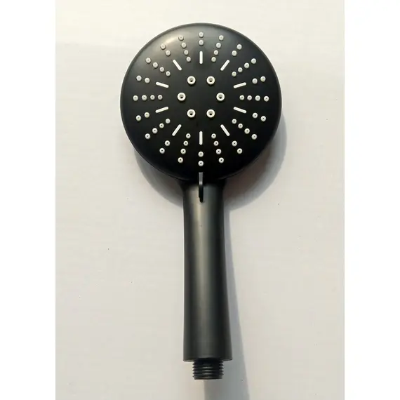 Душевая кабина Frank F400/1 Black 100х100 средний поддон/ прозрачное стекло