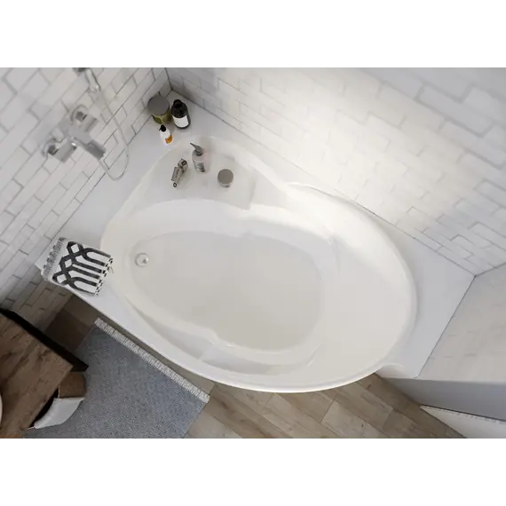 Ванна 1Marka ERGONOMIKA 158-175х110 L/R ОТРЕЗНАЯ