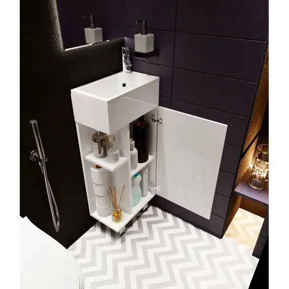 Тумба напольная с раковиной 1Marka Laura 1 дверь