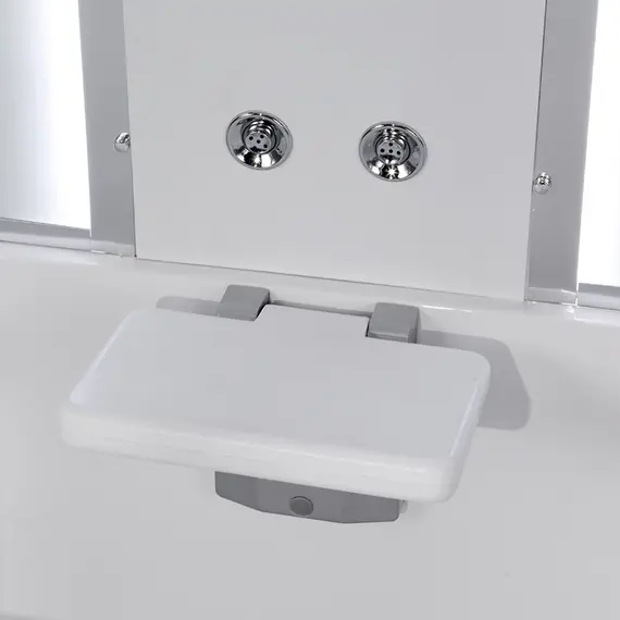 DTO Душевая кабина EM4517 / EM4515 высокий/матовое/хром