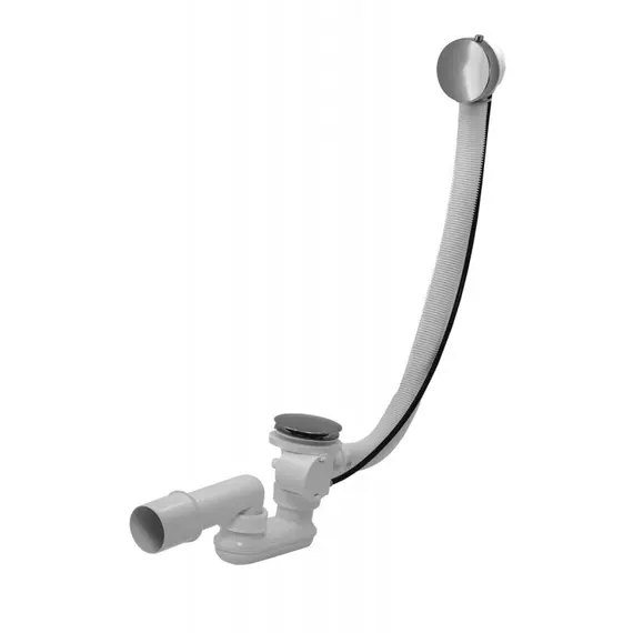 Слив перелив п/автомат Vega V55К 80см хром глянец