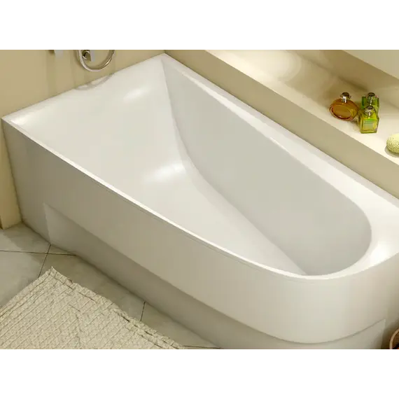 Ванна  акриловая ассиметричная Vayer Boomerang