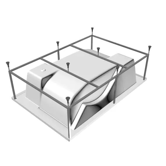 Ванна  акриловая Vayer Ontario 190*125