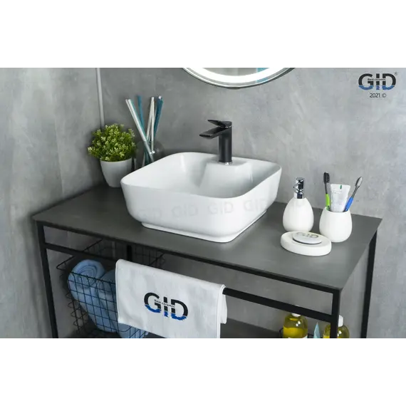 Накладная белая раковина для ванной Gid N9443