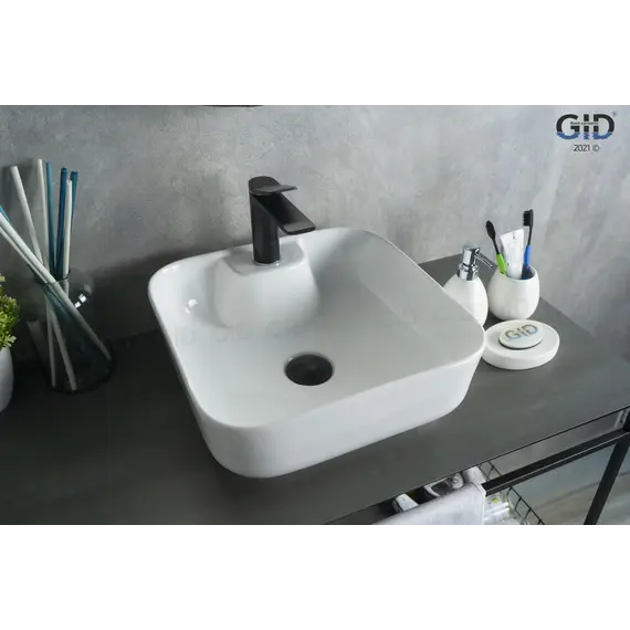 Накладная белая раковина для ванной Gid N9443