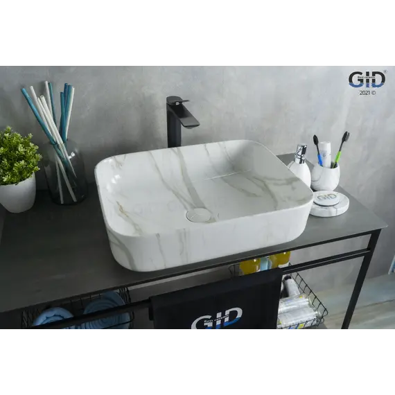 Накладная раковина для ванной под камень Gid Mnc190