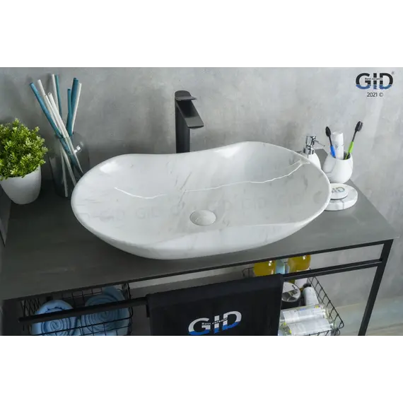 Накладная раковина для ванной под камень Gid Mnc503H012