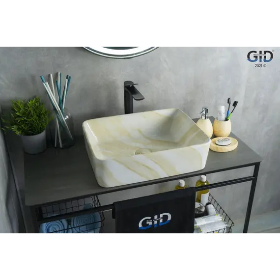 Накладная раковина для ванной под камень Gid Mnc600