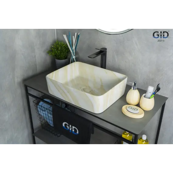 Накладная раковина для ванной под камень Gid Mnc600