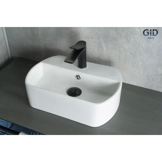 Подвесная белая раковина для ванной Gid N9293