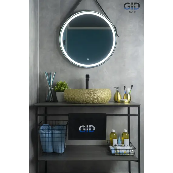 Накладная цветная раковина для ванной Gid Nc433