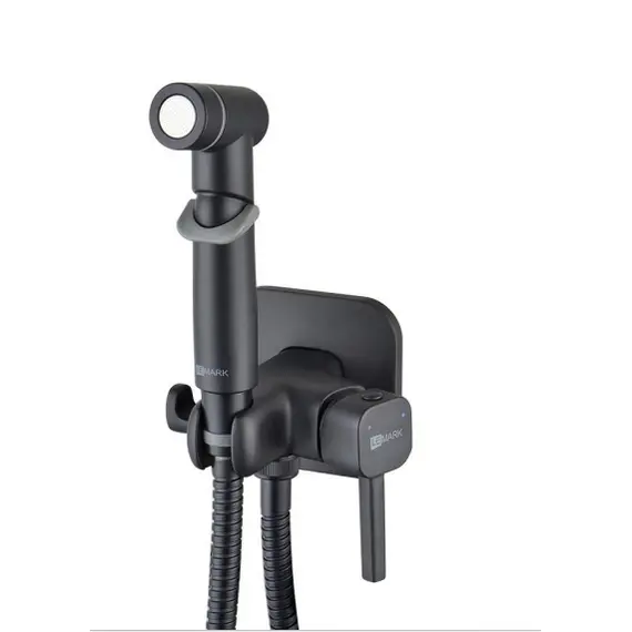Смеситель Lemark Solo LM7165BL с гигиеническим душем, встраиваемый