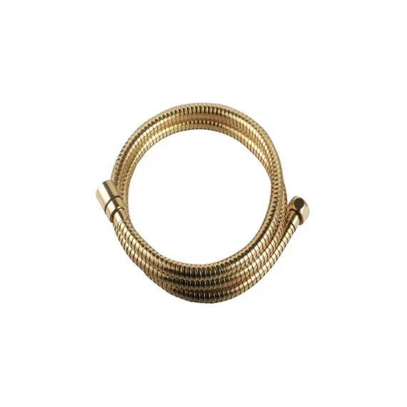 Шланг душевой Lemark  двухзагибный 15 м TURN-FREE латунь покрытие золото