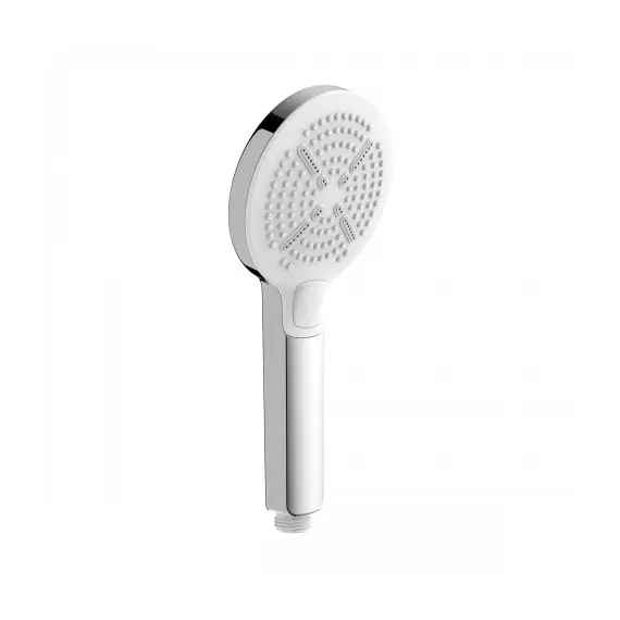 Лейка душевая Lemark  круглая 3-функциональная 110х244 мм хром