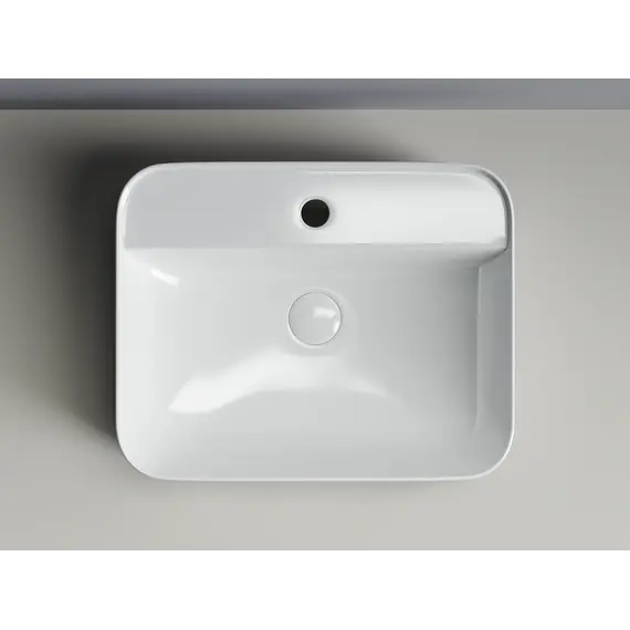 Умывальник чаша накладная прямоугольная Element 500*400*140мм CN5015