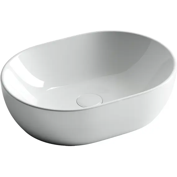 Умывальник чаша Ceramica Nova CN6019 накладная овальная Element 480*350*140мм