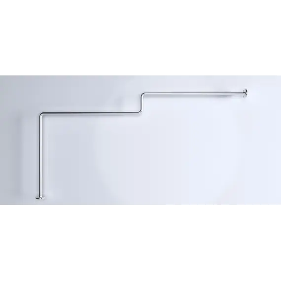 Карниз для ванны 1Marka Linea 165x85 Г-образный