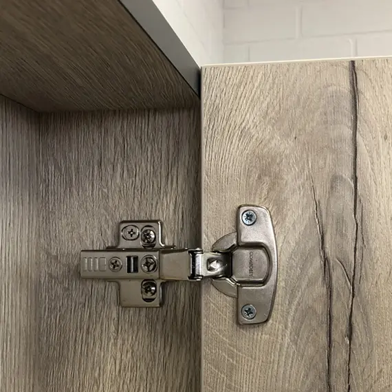 COMFORTY. Зеркало-шкаф "Вена-45/55/70" дуб дымчатый