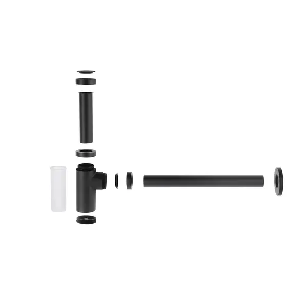 Сифон для раковины Timo 958/17L золото матовое