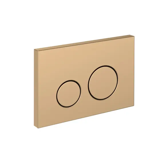 Кнопка Cersanit TWINS для LINK PRO/VECTOR/LINK/HI-TEC пластик золотой матовый
