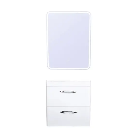 Тумба подвесная с раковиной Style Line Каре