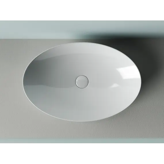 Умывальник чаша накладная овальная Element 610*410*150мм