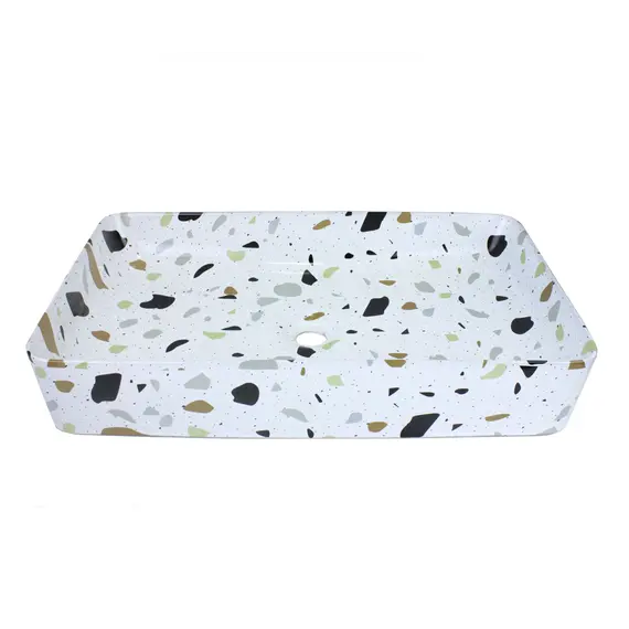 Накладная раковина Bronze De Luxe  Терраццо