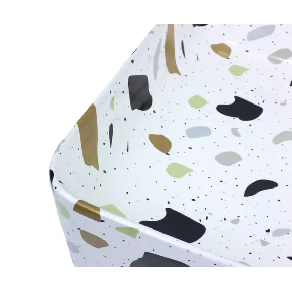 Накладная раковина Bronze De Luxe  Терраццо