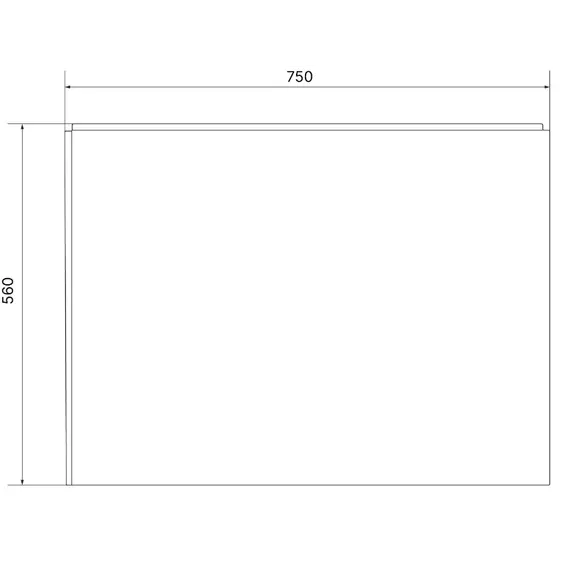 Панель боковая Marka One Flat 80 MG L