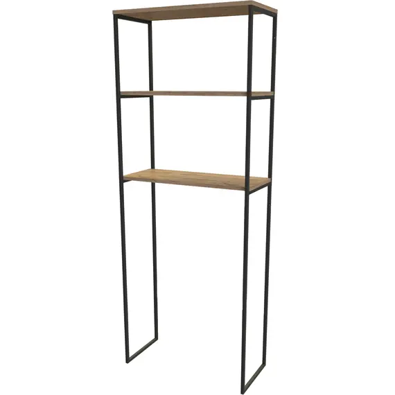 Шкаф 1Marka Grunge Loft над стир. машиной 170*65, дуб вотан