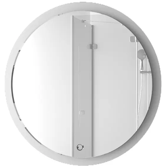 Зеркало 1Marka Amour 80 круглое, с сенсором