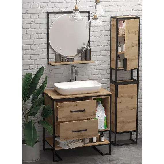 Пенал 1Marka GRUNGE LOFT 35Н/П 1д