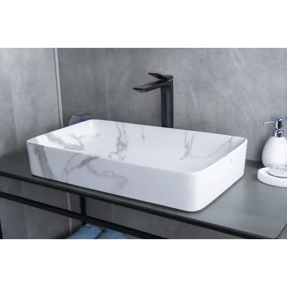 Накладная раковина для ванной Gid Mnc396C под камень