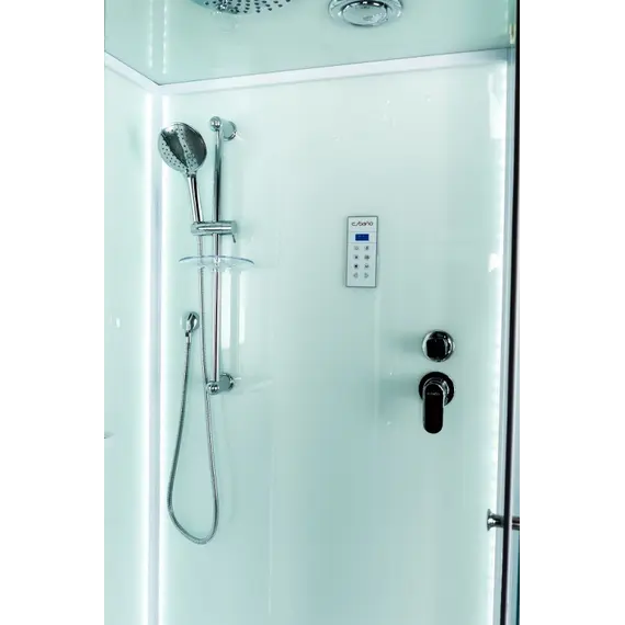 Душевая кабина Esbano ES-L115CR  L/R с крышей и LED освещением 85х115